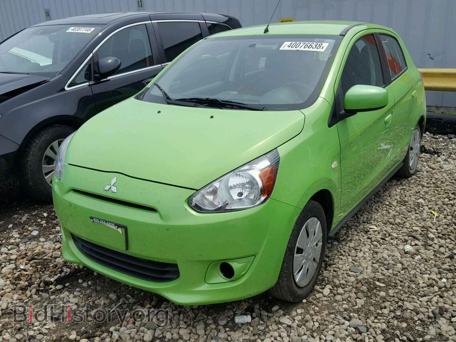2014 MITSUBISHI MIRAGE - VIN: ML32A3HJ2EH016149 - Фото 2