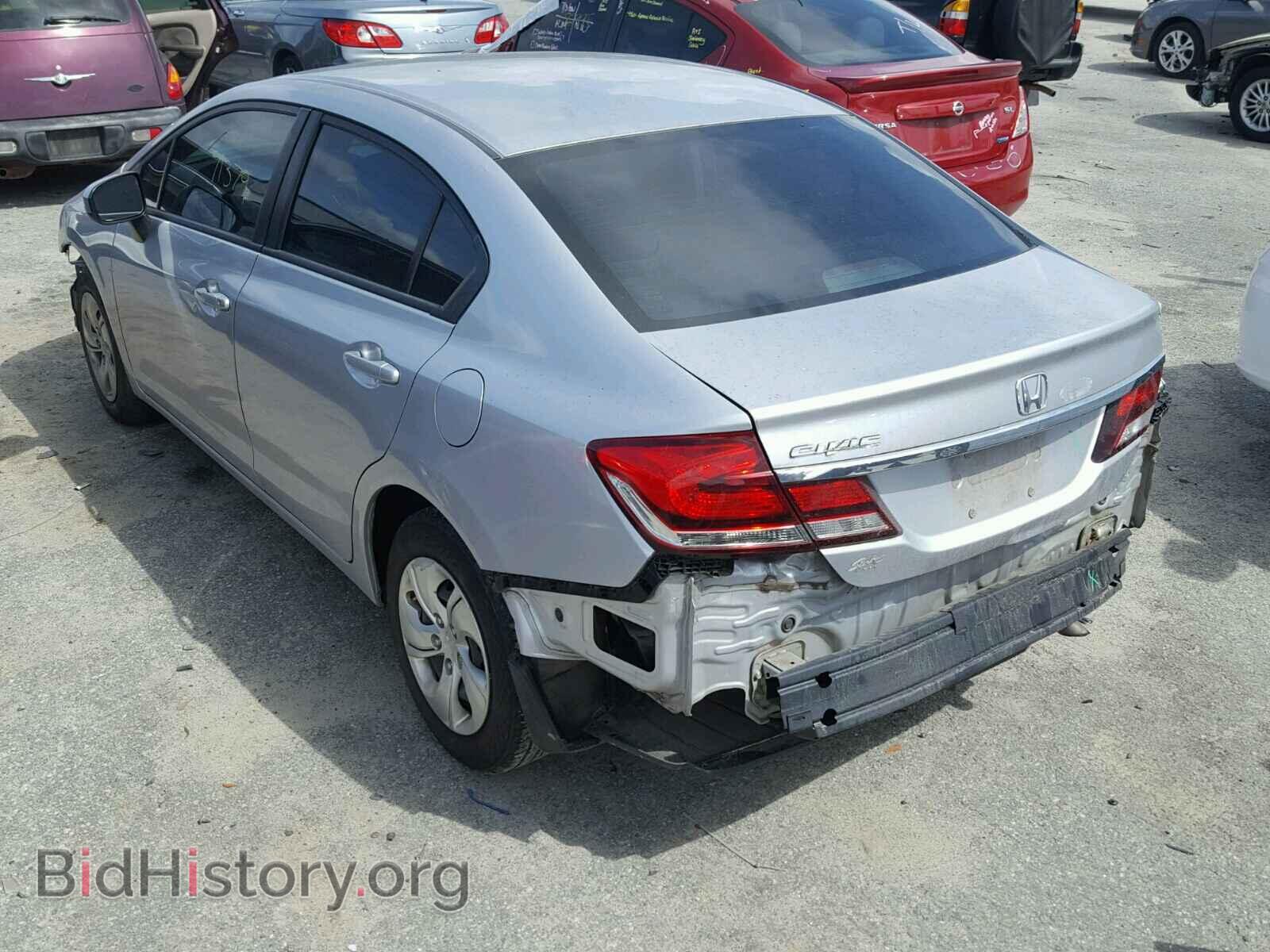 2014 HONDA CIVIC - VIN: 2HGFB2F55EH513171 - Фото 3