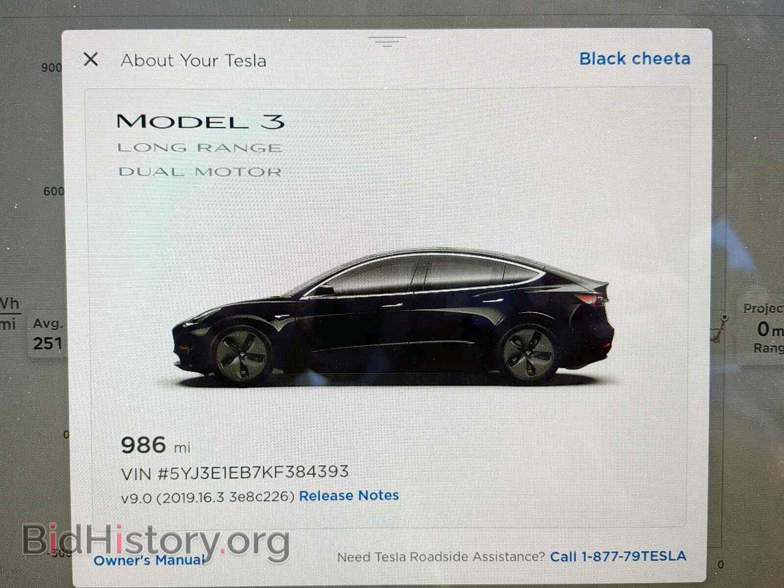 2019 TESLA MODEL 3 - VIN: 5YJ3E1EB7KF384393 - Фото 8