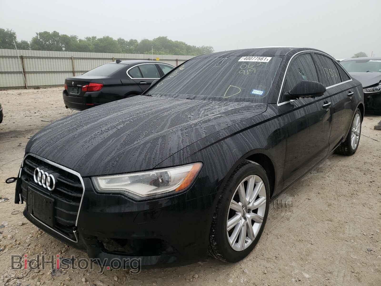 2013 AUDI A6 - VIN: WAUDFAFC6DN062919 - Фото 2