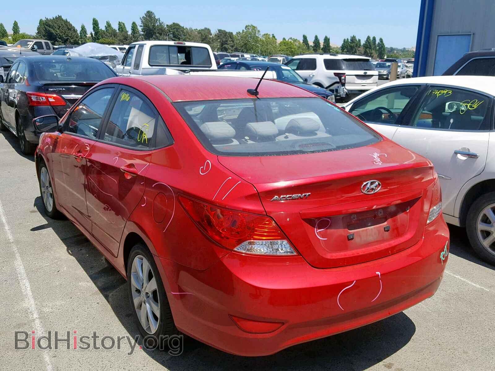 2014 HYUNDAI ACCENT - VIN: KMHCU4AE2EU628320 - Фото 3