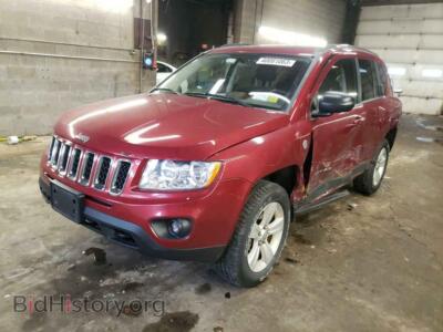 2011 Jeep COMPASS Compass SP, red — VIN 1J4NF1FB6BD219313, Copart