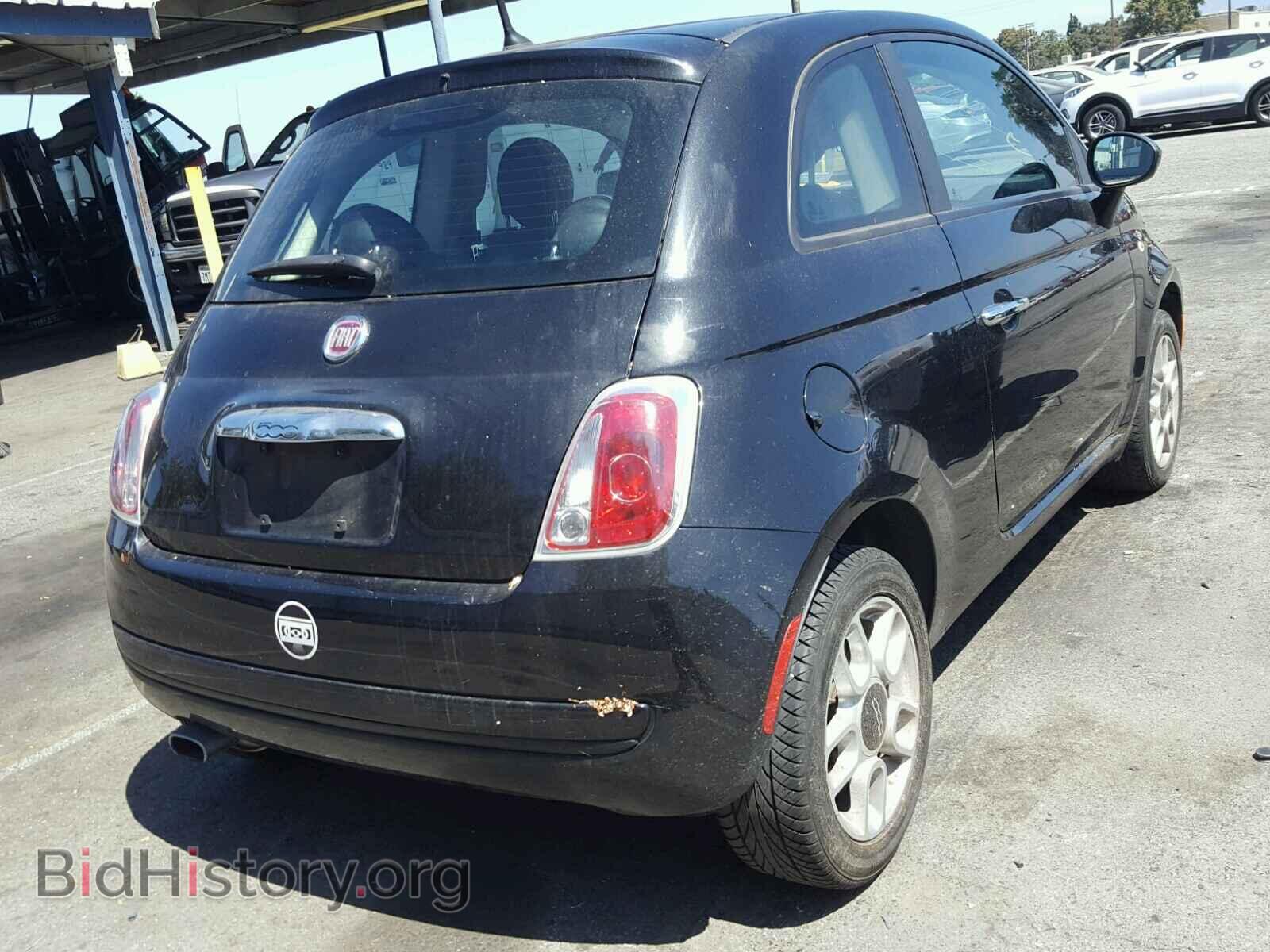 2013 FIAT 500 - VIN: 3C3CFFAR1DT511502 - Фото 4