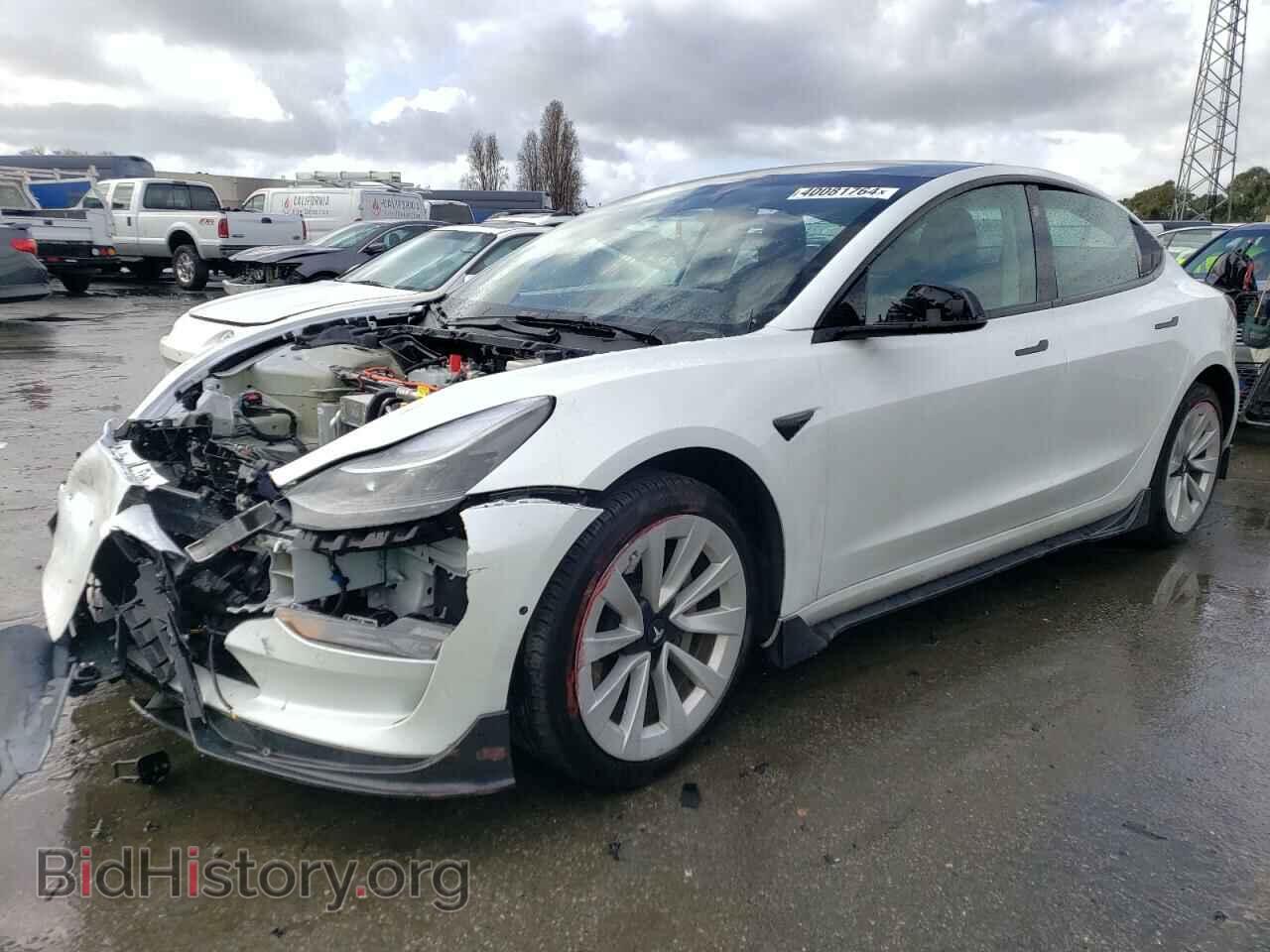 Фотография 5YJ3E1EA6NF208527 - TESLA MODEL 3 2022