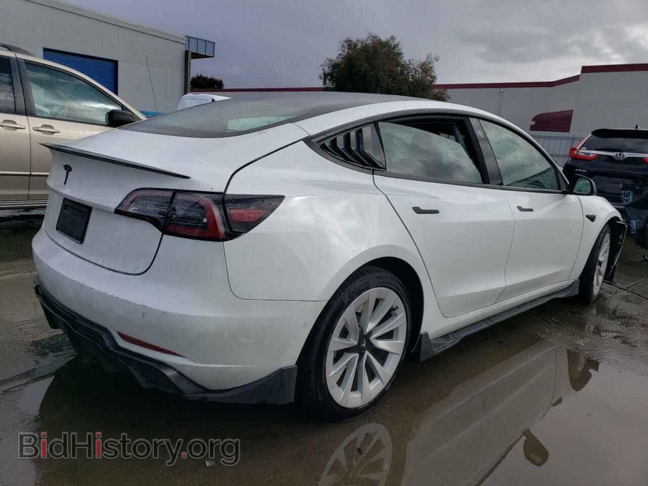 2022 TESLA MODEL 3 - VIN: 5YJ3E1EA6NF208527 - Фото 3