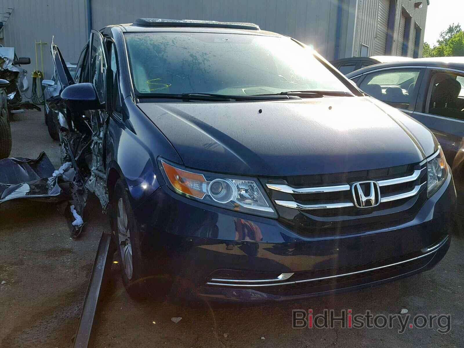 Фотография 5FNRL5H65GB091153 - HONDA ODYSSEY EX 2016