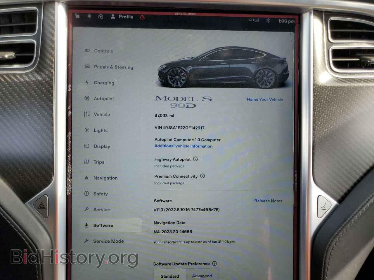 2016 TESLA MODEL S - VIN: 5YJSA1E22GF142917 - Photo 9