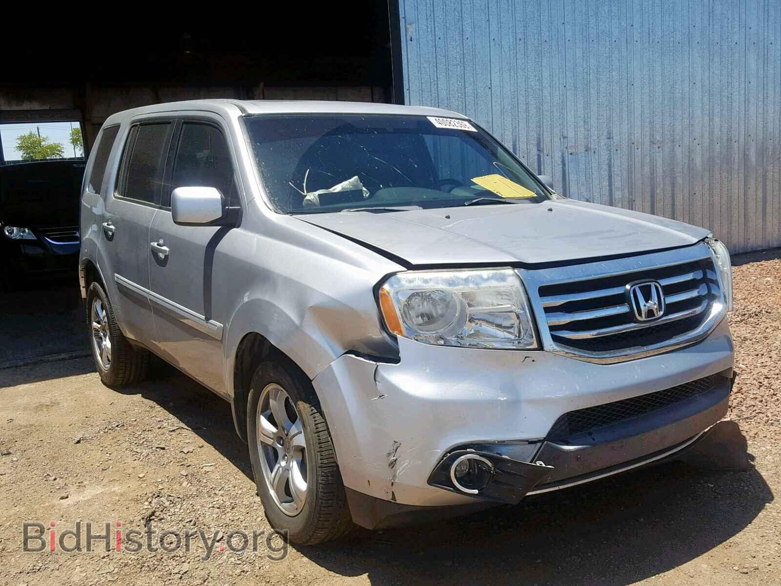 Photo 5FNYF3H59DB026736 - HONDA PILOT EXL 2013