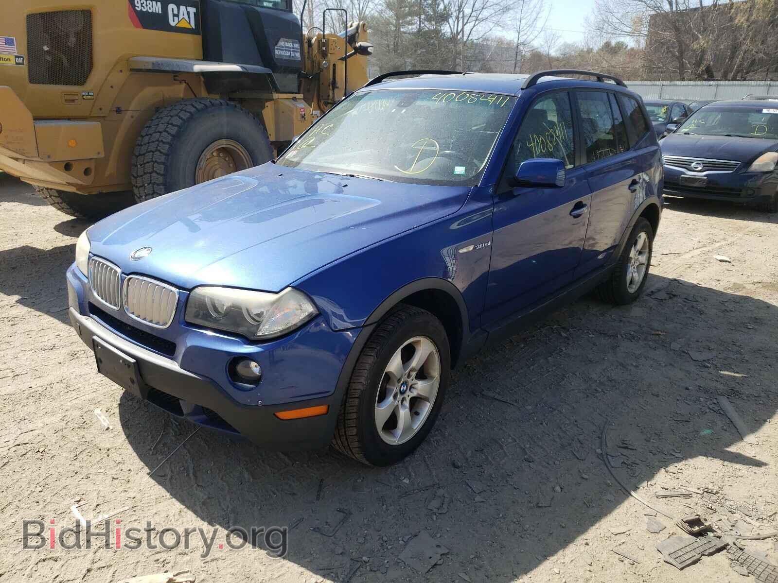 2007 BMW X3 - VIN: WBXPC93407WF19135 - Фото 2