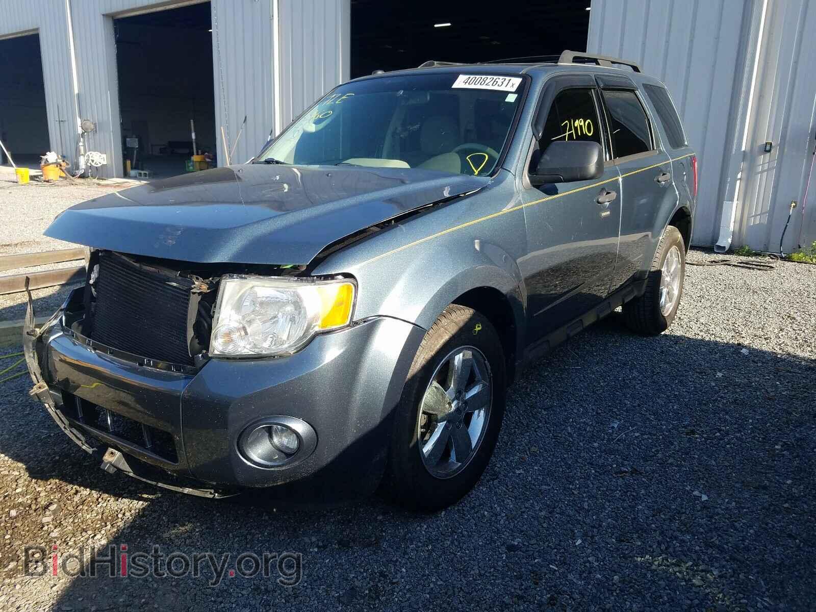 2011 FORD ESCAPE - VIN: 1FMCU0DG1BKB80407 - Фото 2