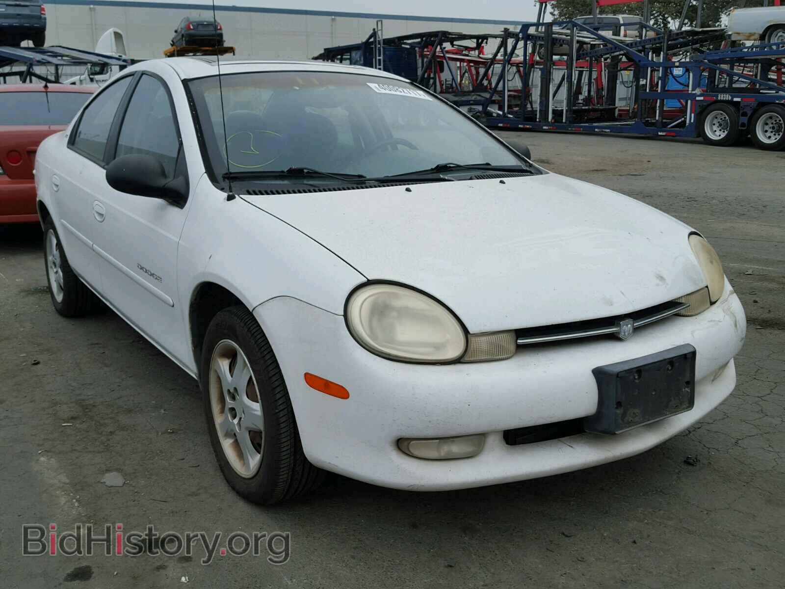 Фотография 1B3ES46C2YD698450 - DODGE NEON 2000
