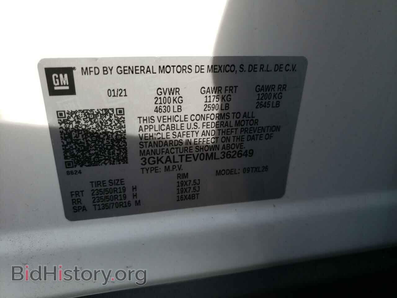 2021 GMC TERRAIN - VIN: 3GKALTEV0ML362649 - Фото 13