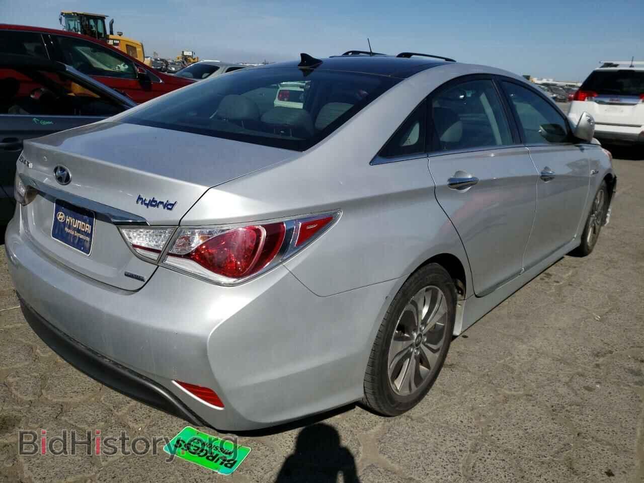 2014 HYUNDAI SONATA - VIN: KMHEC4A41EA111899 - Фото 4
