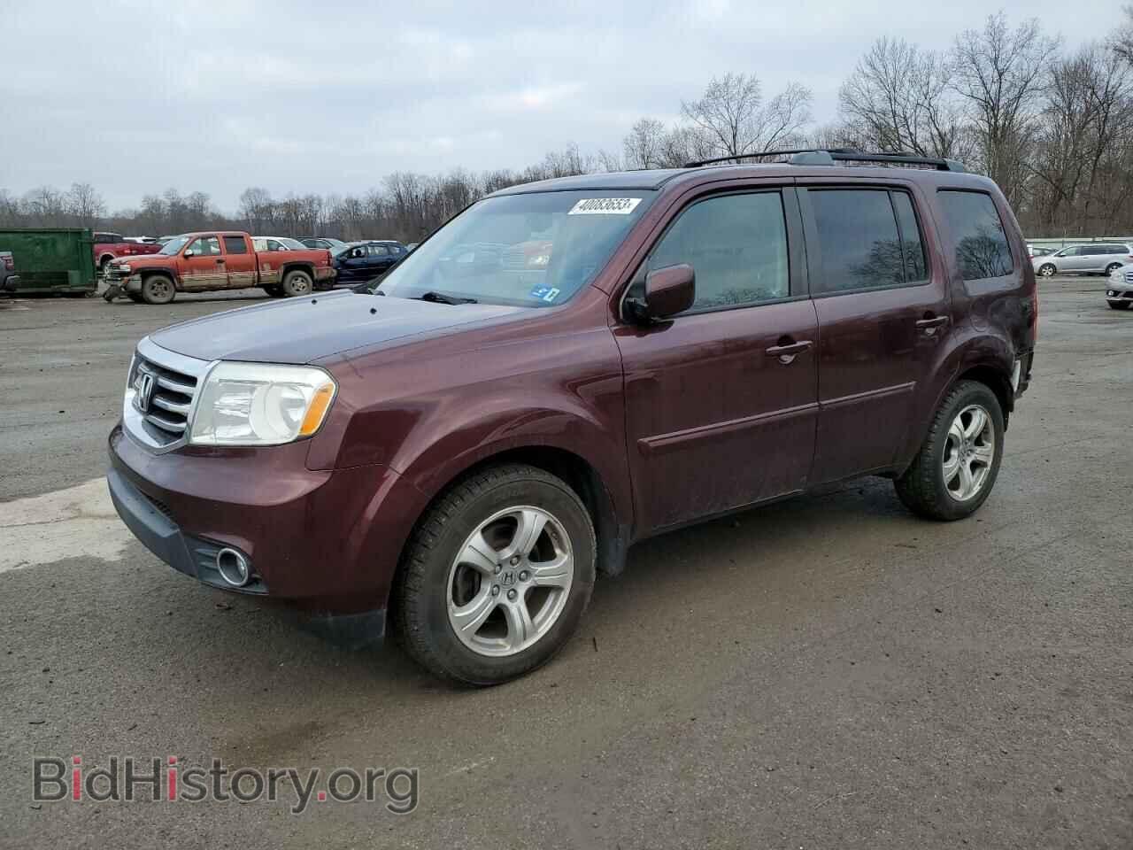Photo 5FNYF4H54CB073774 - HONDA PILOT 2012