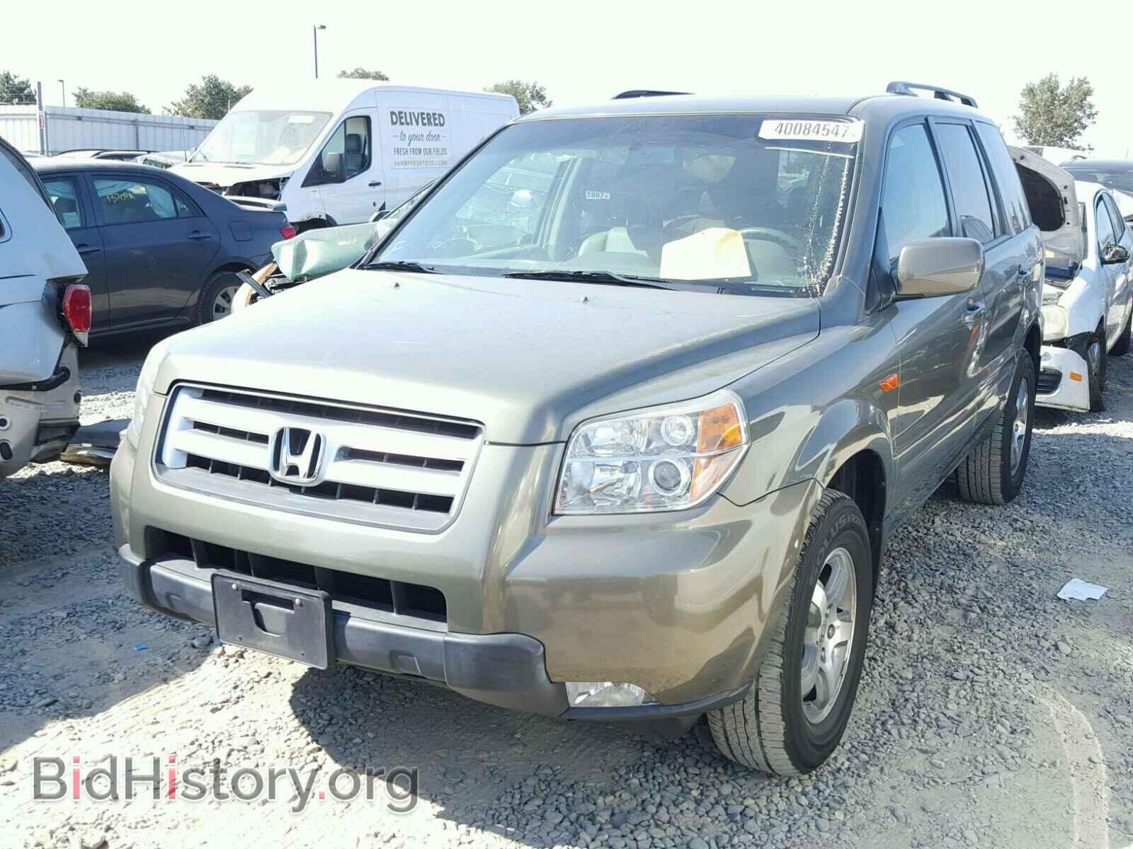 2007 HONDA PILOT - VIN: 5FNYF28707B044994 - Фото 2