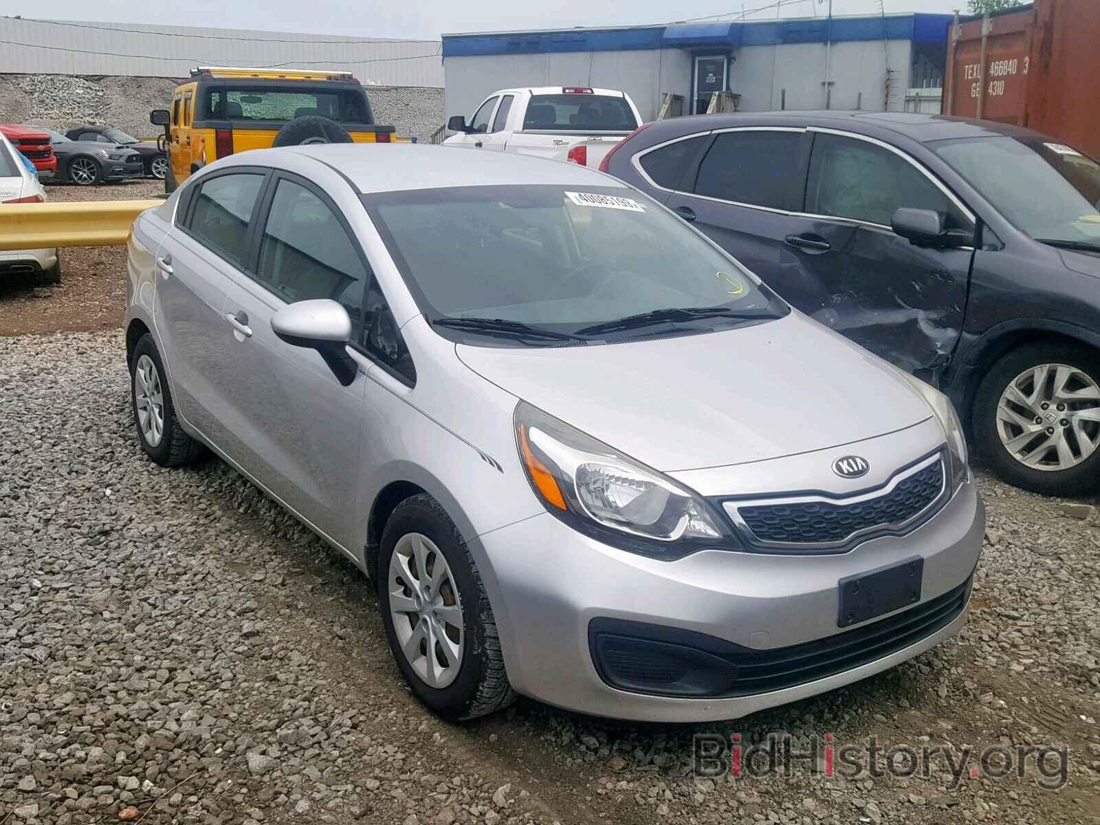 Photo KNADN4A35D6149622 - KIA RIO EX 2013