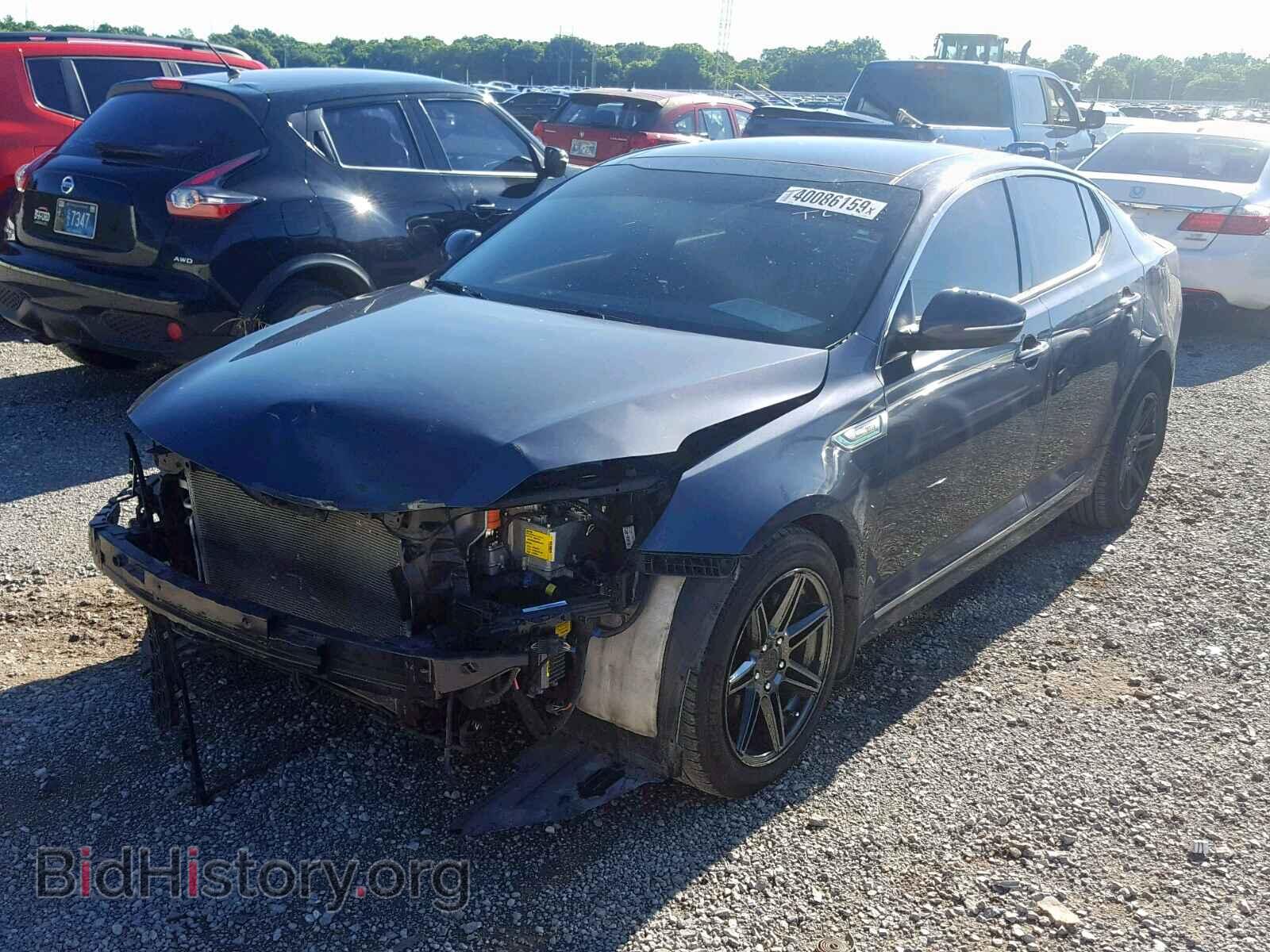 2014 KIA OPTIMA HYB - VIN: KNAGN4AD6E5063684 - Фото 2