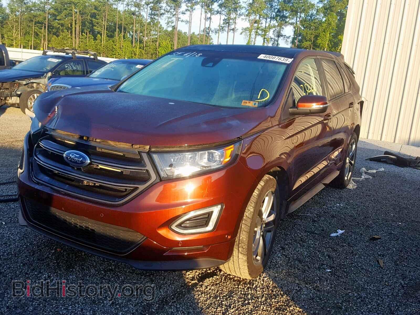 2016 FORD EDGE - VIN: 2FMPK4AP6GBC05385 - Фото 2
