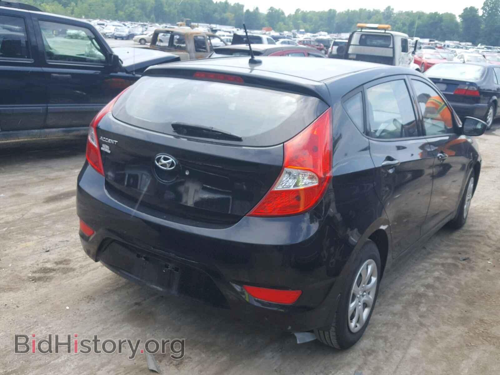 2013 HYUNDAI ACCENT - VIN: KMHCT5AE9DU117470 - Photo 4