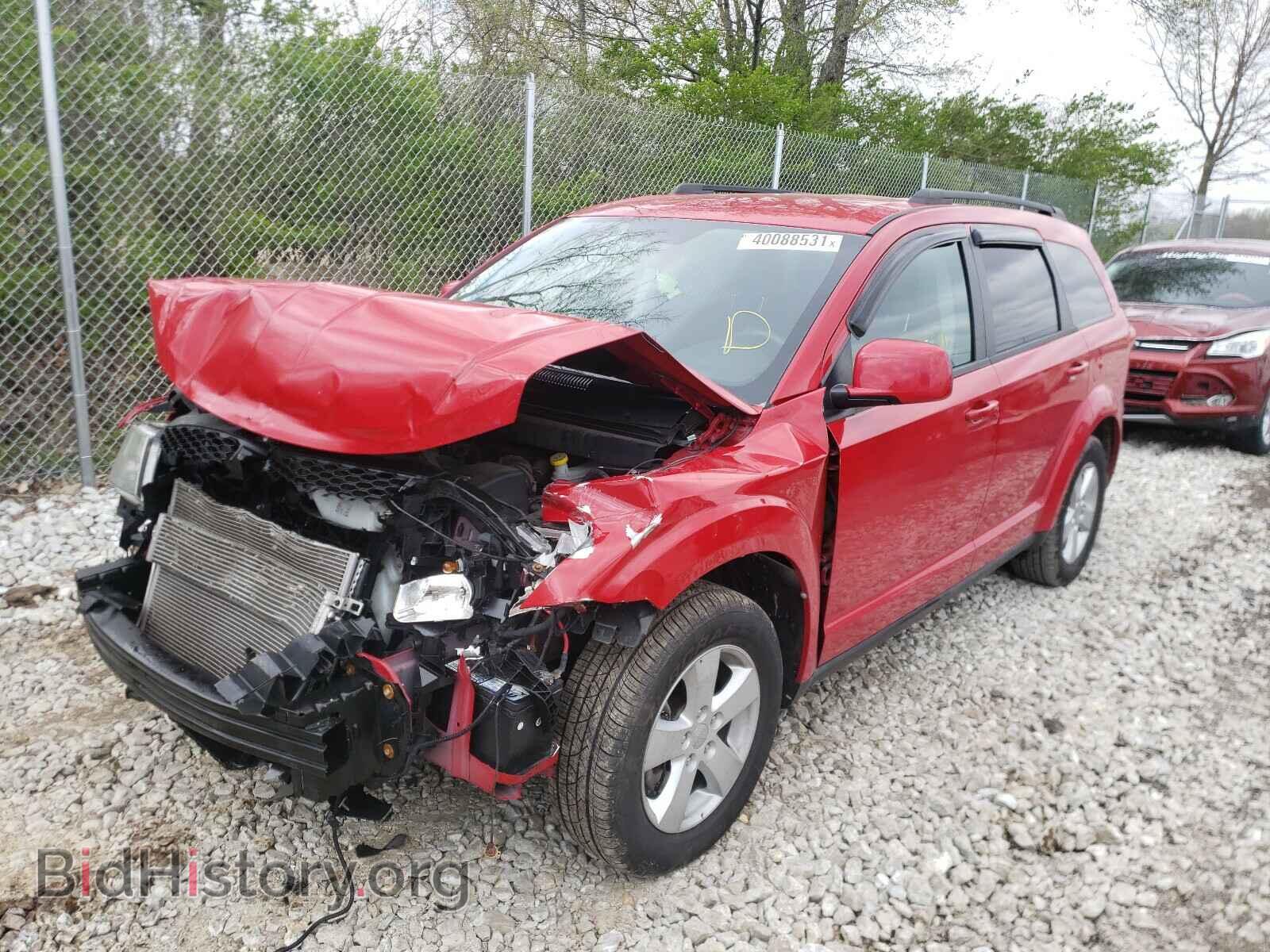 2012 DODGE JOURNEY - VIN: 3C4PDCBG7CT396143 - Фото 2