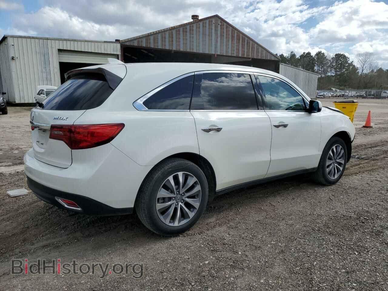2016 ACURA MDX - VIN: 5FRYD3H41GB019943 - Фото 3