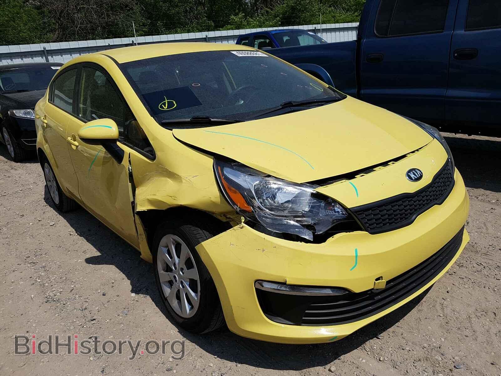 Фотография KNADM4A33G6601154 - KIA RIO 2016