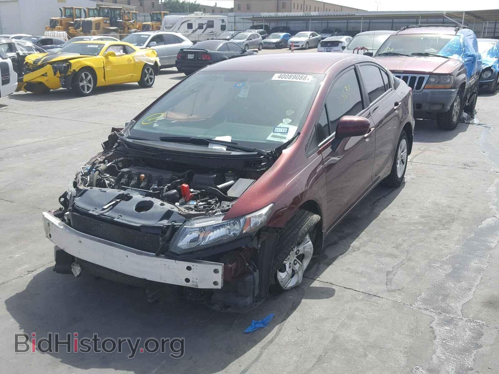 2014 HONDA CIVIC - VIN: 19XFB2F59EE061302 - Photo 2