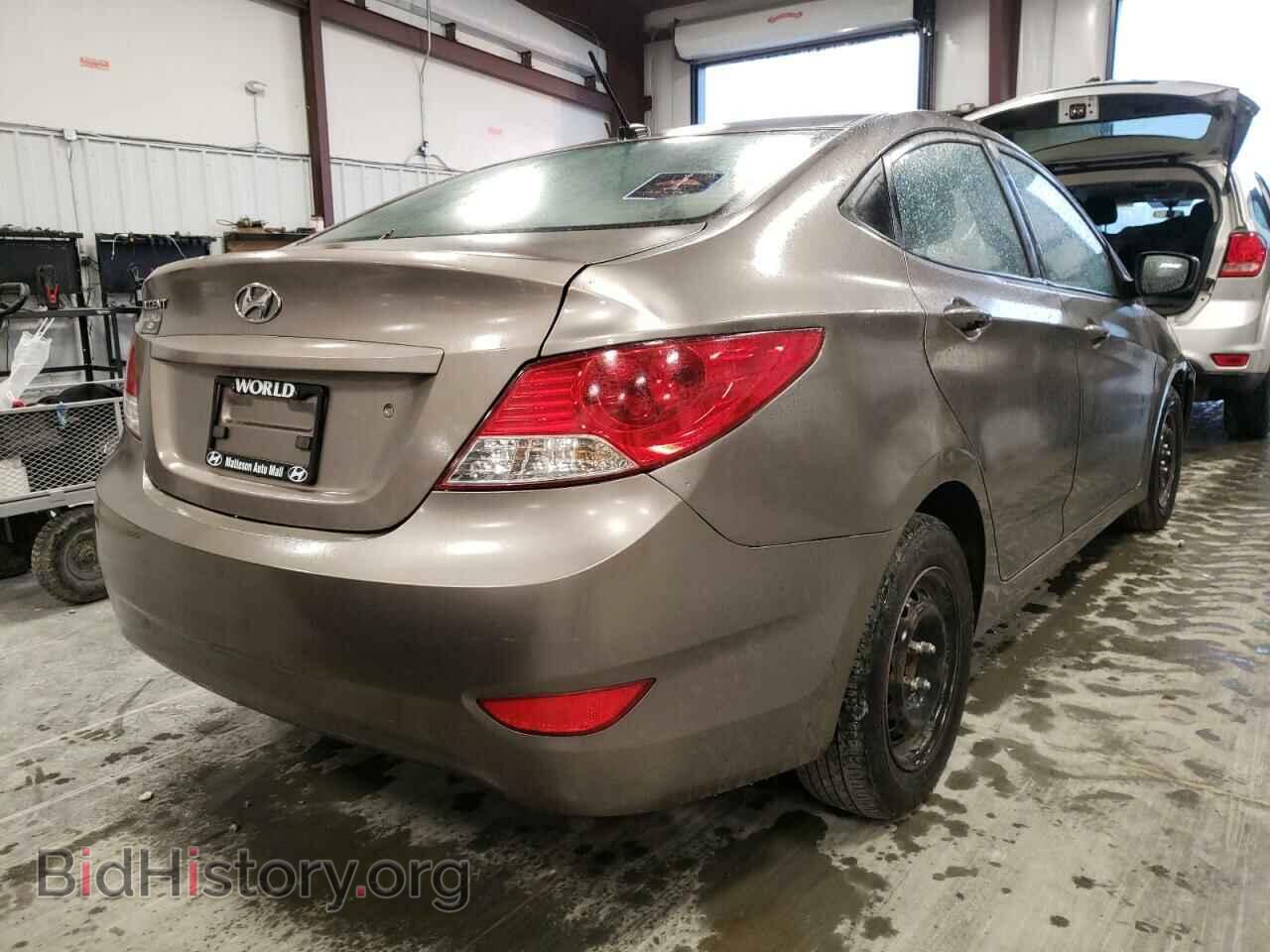 2014 HYUNDAI ACCENT - VIN: KMHCT4AEXEU634305 - Фото 4