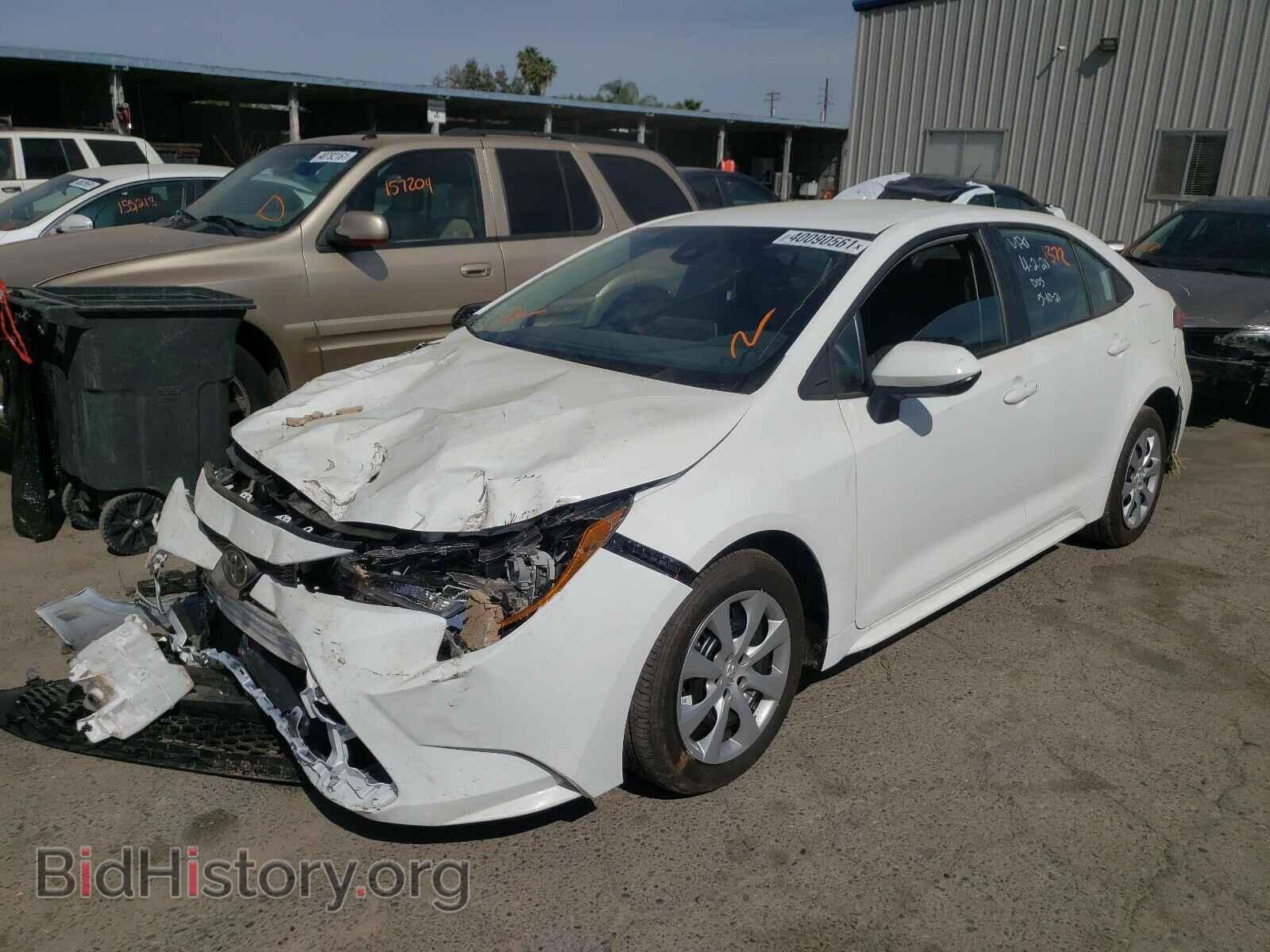 2021 TOYOTA COROLLA - VIN: 5YFEPMAE2MP194562 - Фото 2