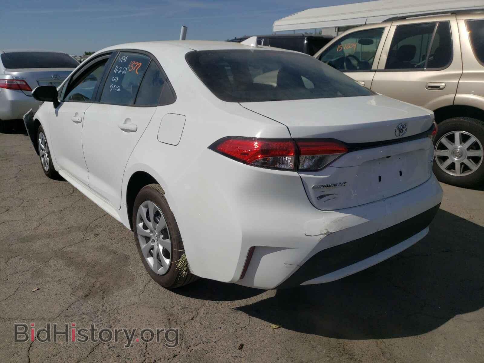 2021 TOYOTA COROLLA - VIN: 5YFEPMAE2MP194562 - Фото 3