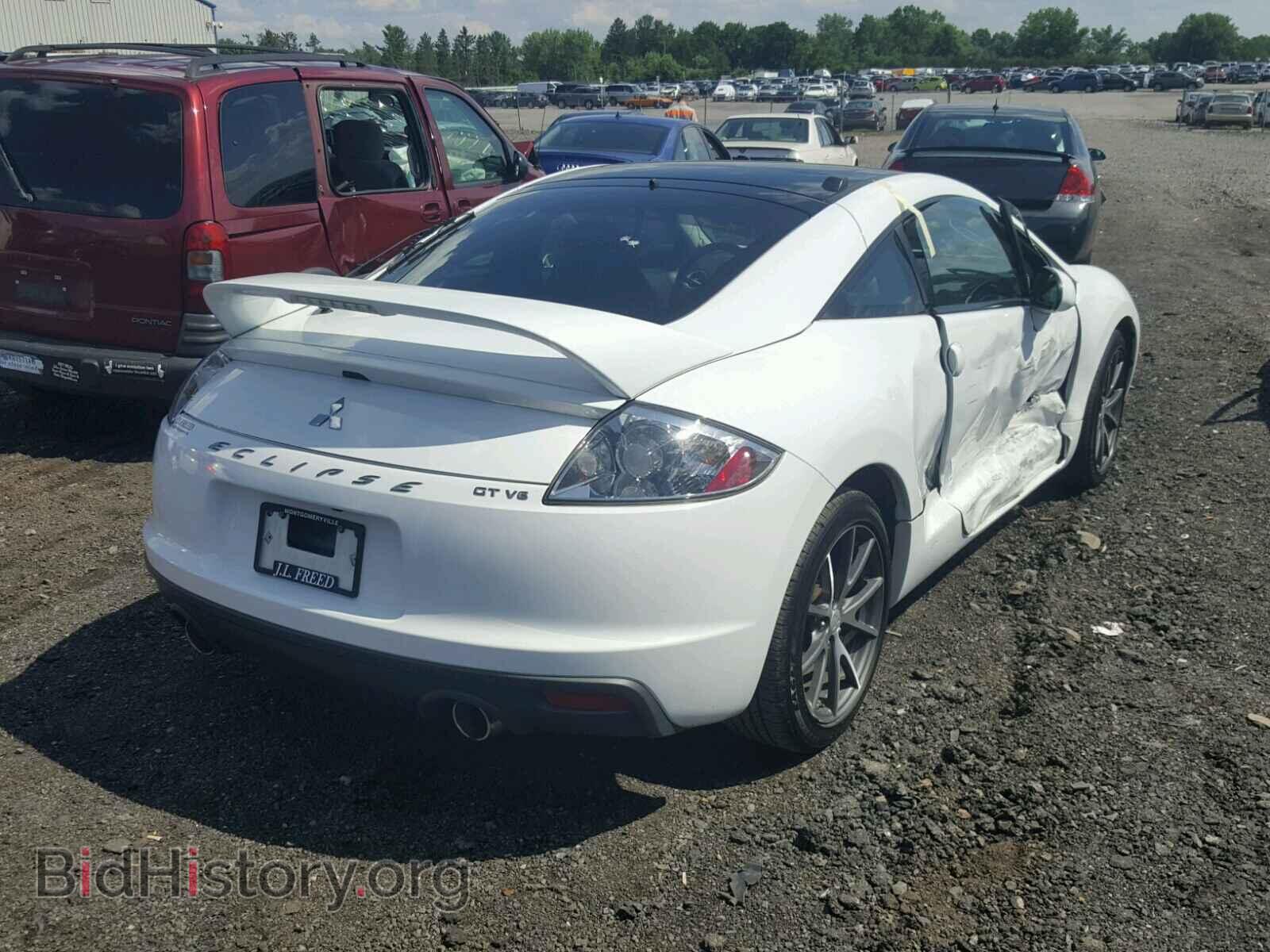 2011 MITSUBISHI ECLIPSE - VIN: 4A31K3DT2BE007300 - Фото 4