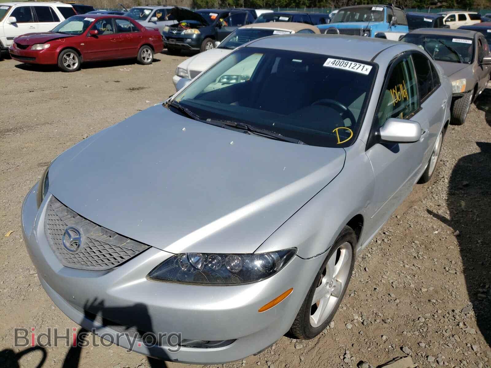 2006 MAZDA 6 - VIN: 1YVHP84D865M71412 - Фото 2
