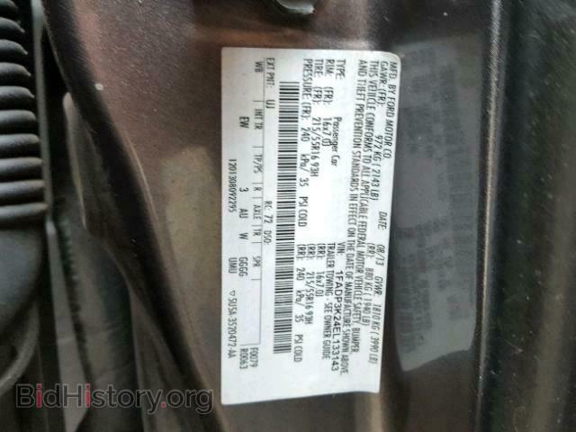 2014 FORD FOCUS - VIN: 1FADP3K24EL133143 - Фото 10