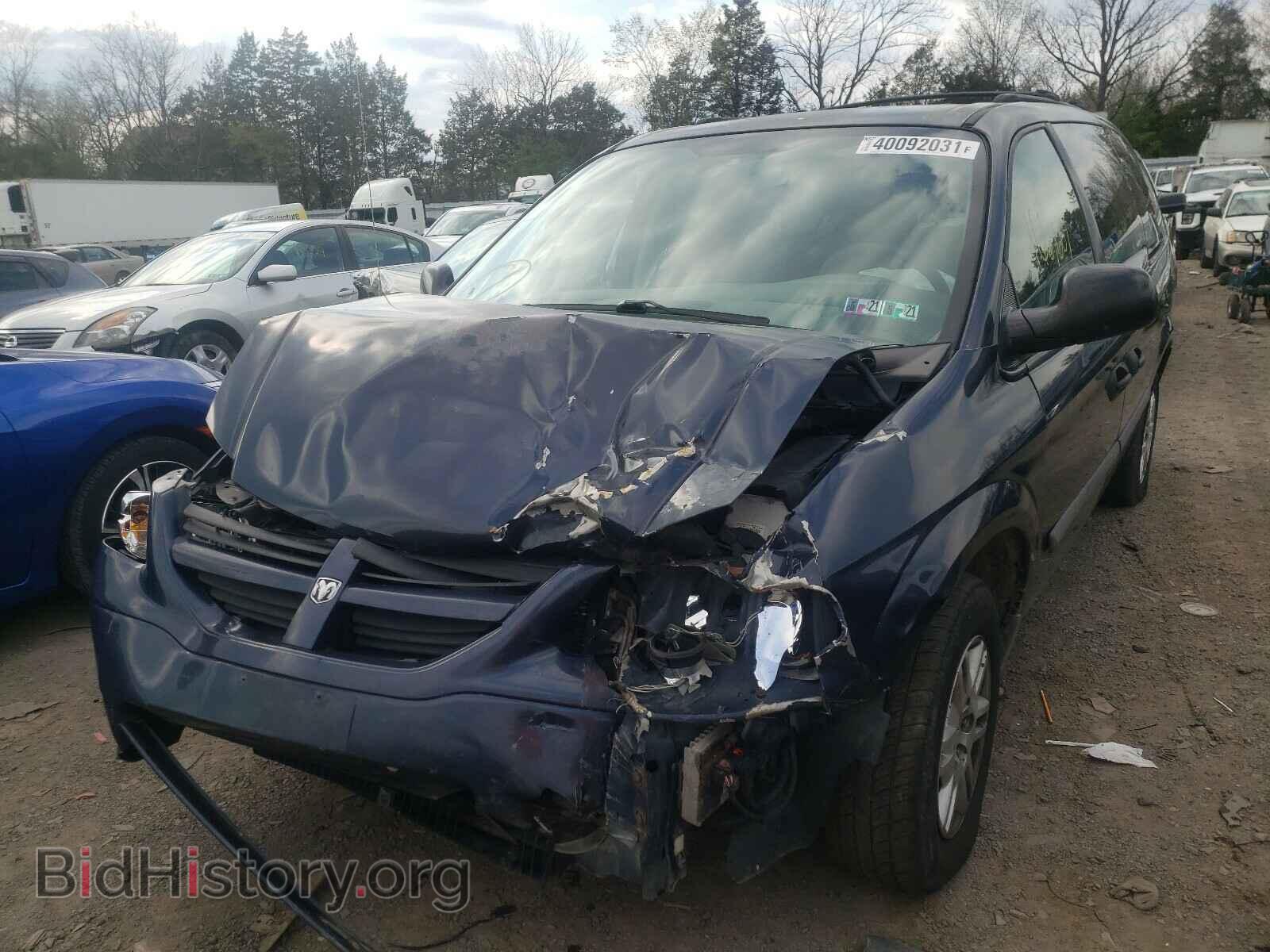 2007 DODGE CARAVAN - VIN: 1D4GP24R87B108611 - Фото 2