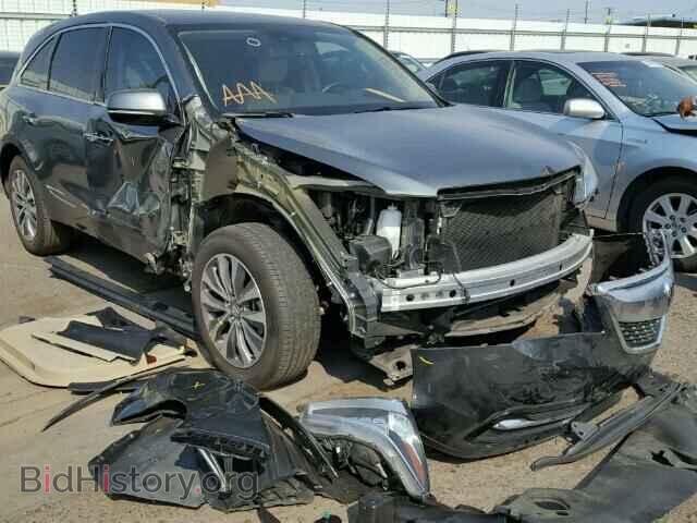 Photo 5FRYD3H41FB010593 - ACURA MDX 2015