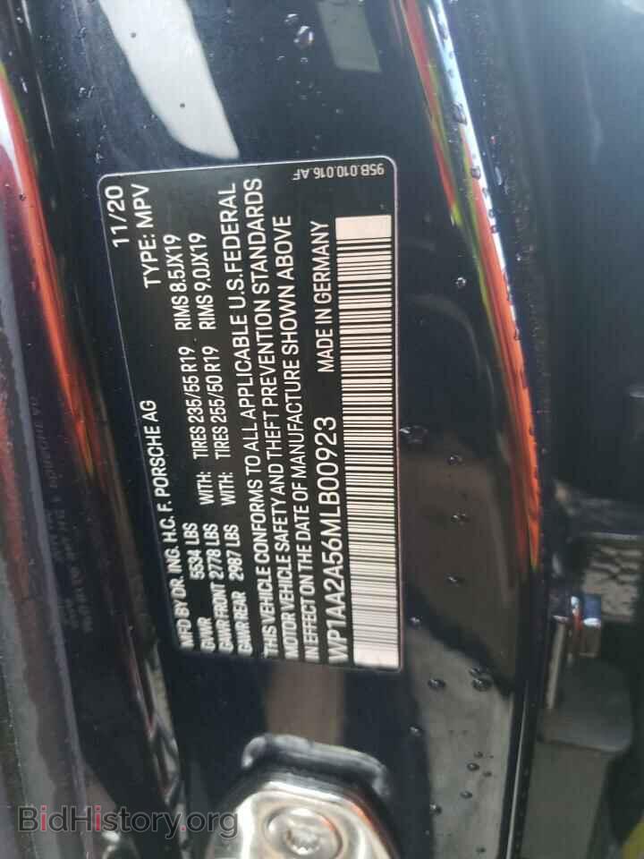 2021 PORSCHE MACAN - VIN: WP1AA2A56MLB00923 - Photo 10