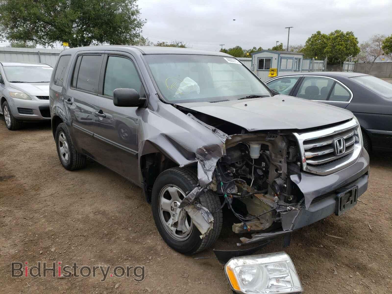 Фотография 5FNYF3H29EB003433 - HONDA PILOT 2014