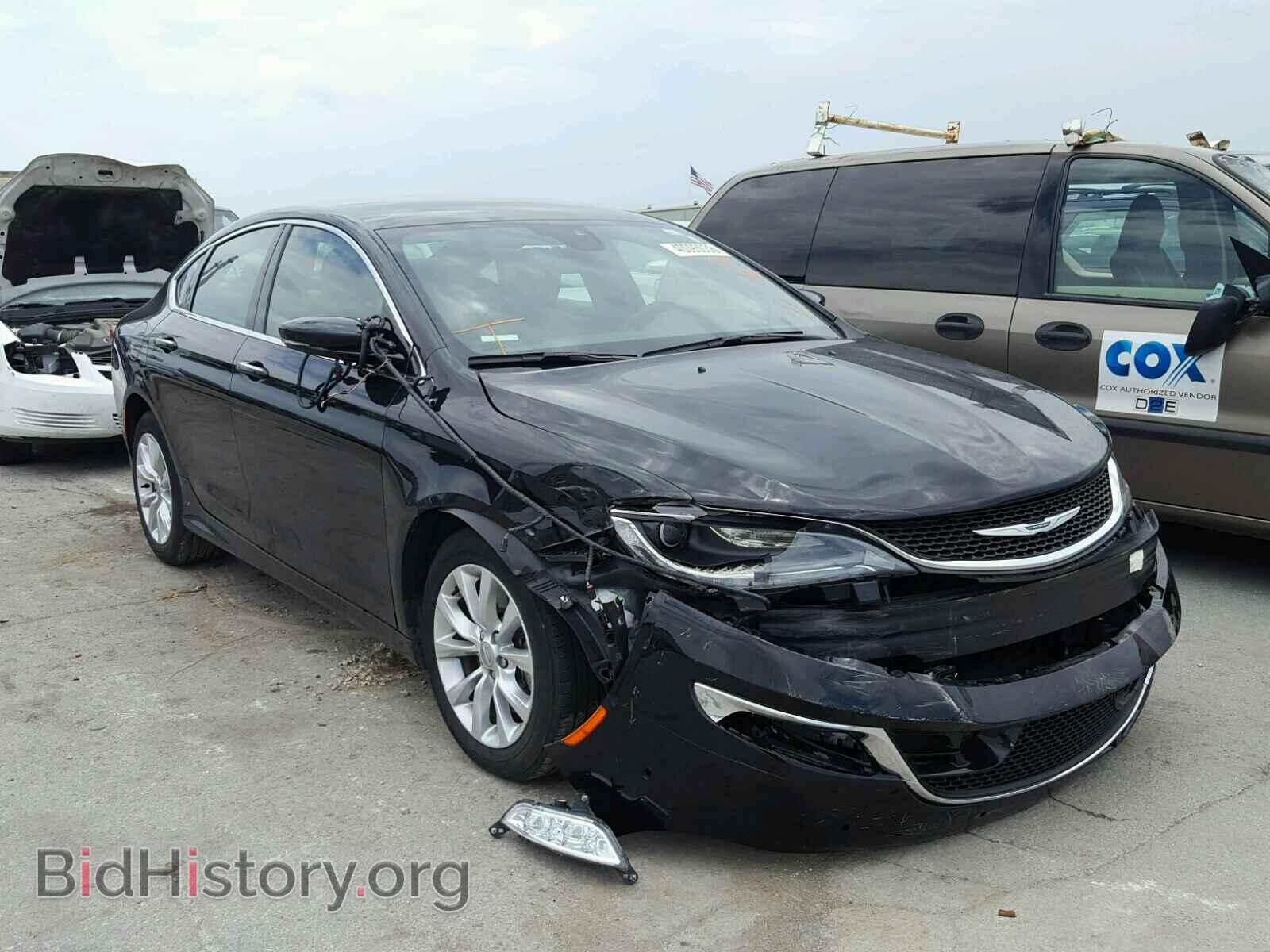 Фотография 1C3CCCCG3GN133979 - CHRYSLER 200 2016