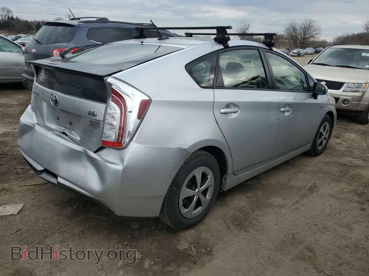 2012 TOYOTA PRIUS - VIN: JTDKN3DU3C5455585 - Фото 3