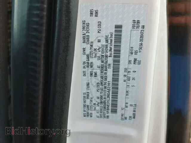 2006 FORD ECONOLINE - VIN: 1FBNE31L26DA53161 - Photo 10