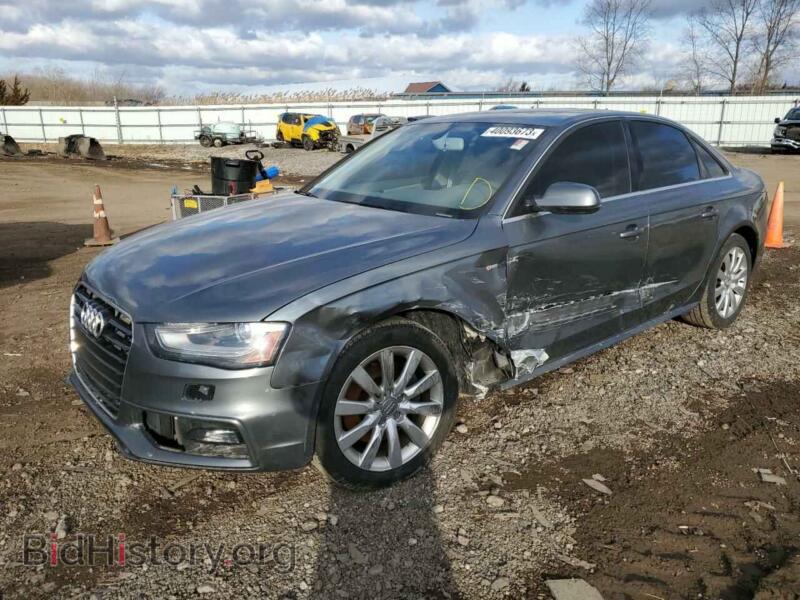 2015 Audi A4 A4 Premium (VIN WAUBFAFL4FN020081) — фото 1 из 12, Copart, повреждение: передняя часть