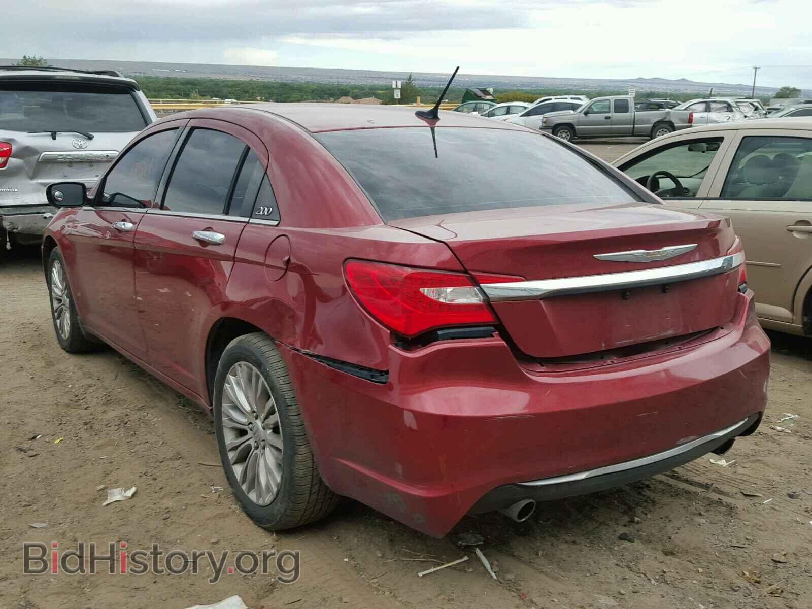 2012 CHRYSLER 200 - VIN: 1C3CCBCG2CN180358 - Фото 3