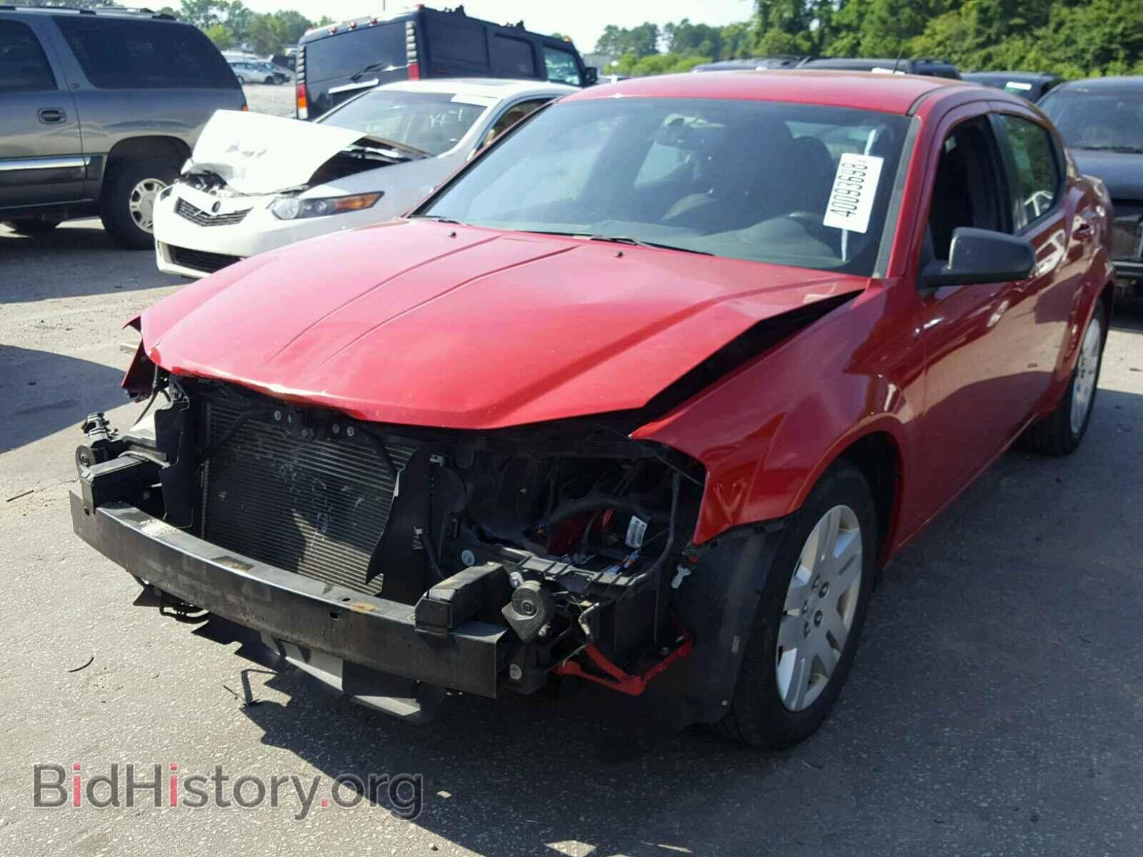 2013 DODGE AVENGER - VIN: 1C3CDZAB6DN575738 - Фото 2