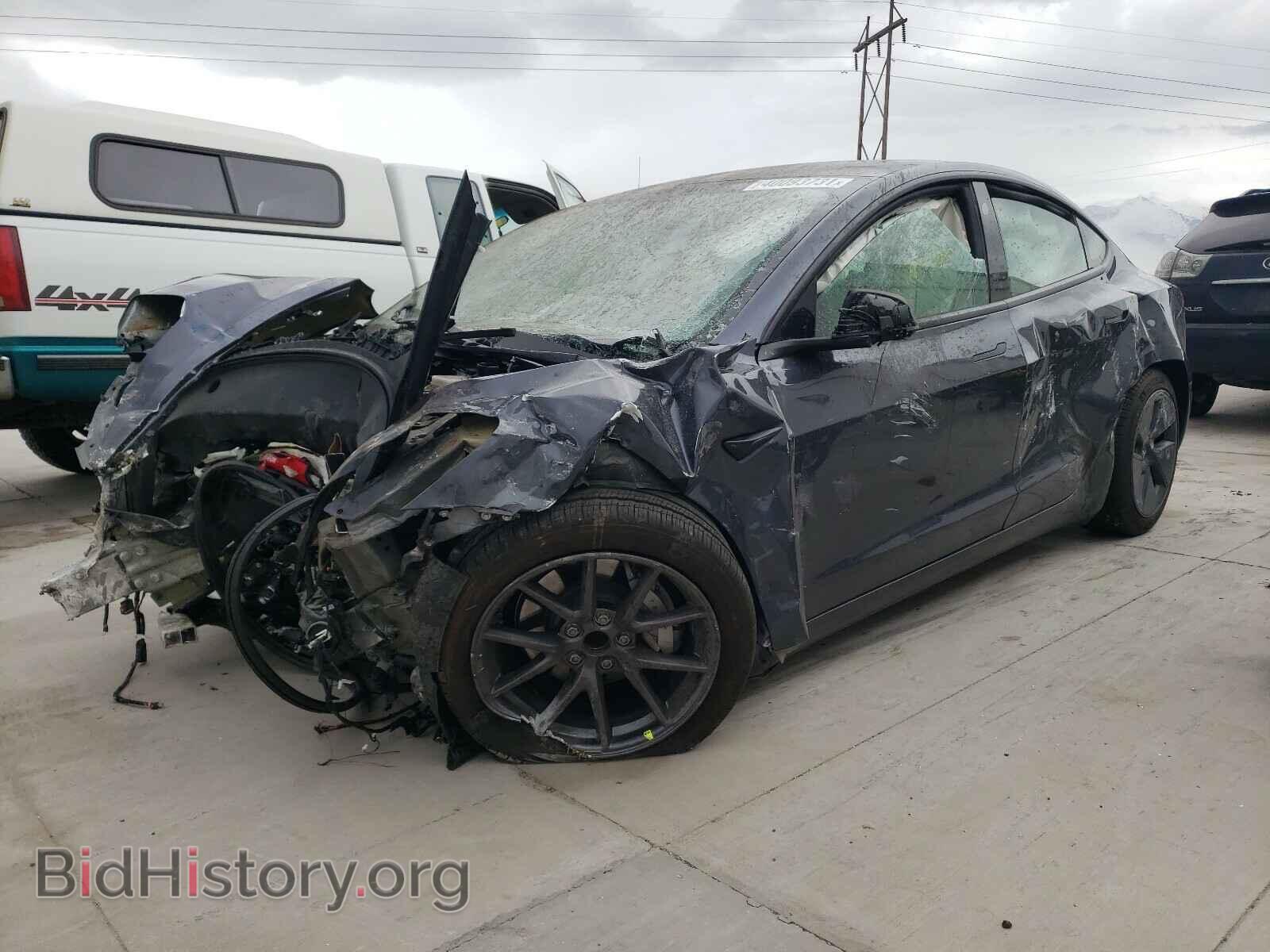 2021 TESLA MODEL 3 - VIN: 5YJ3E1EA4MF858648 - Photo 2