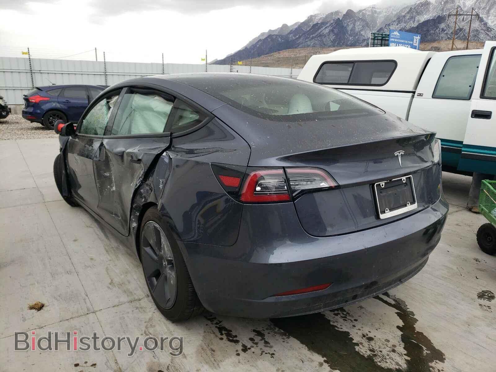 2021 TESLA MODEL 3 - VIN: 5YJ3E1EA4MF858648 - Photo 3