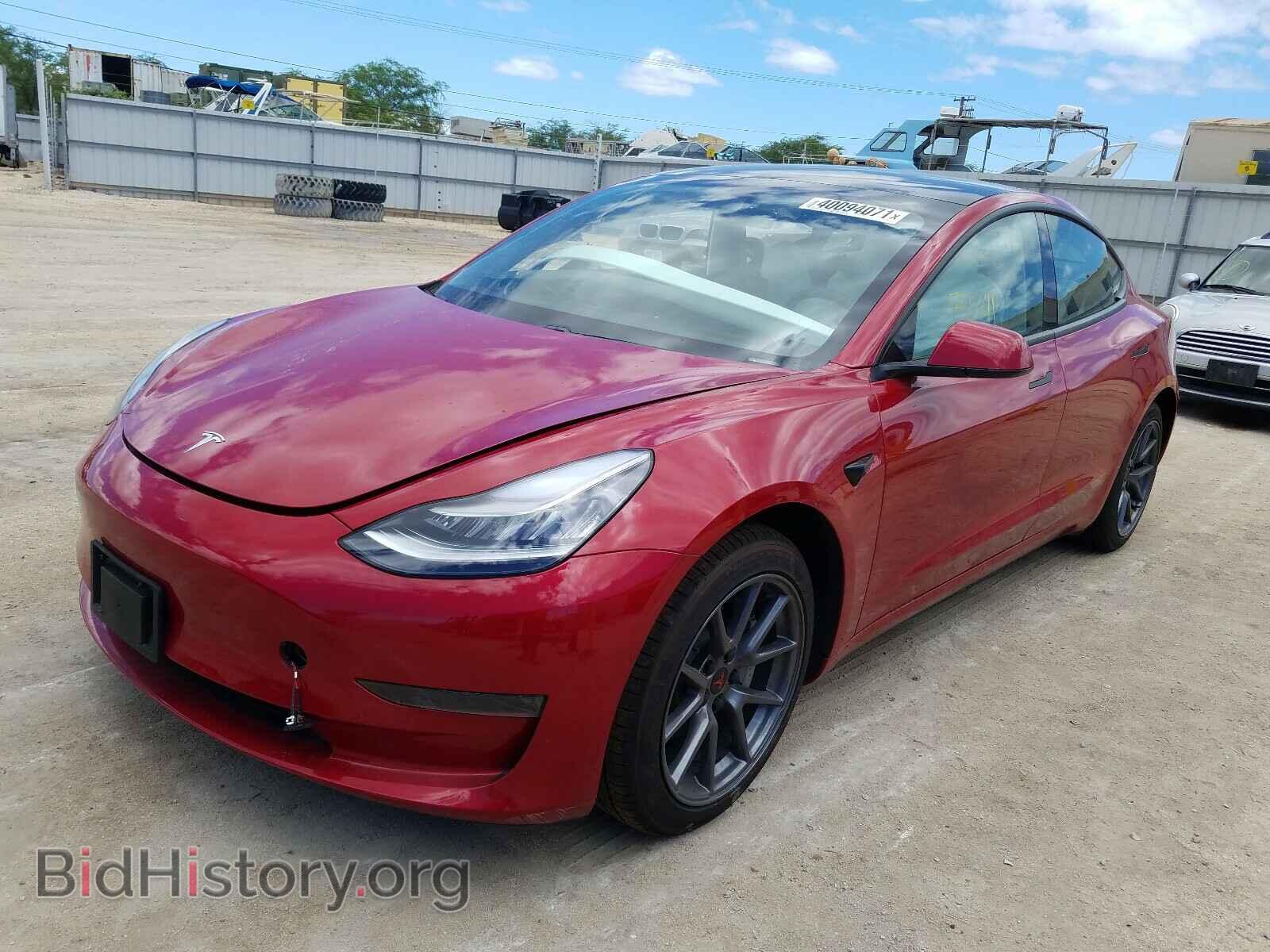 2021 TESLA MODEL 3 - VIN: 5YJ3E1EA2MF838270 - Photo 2