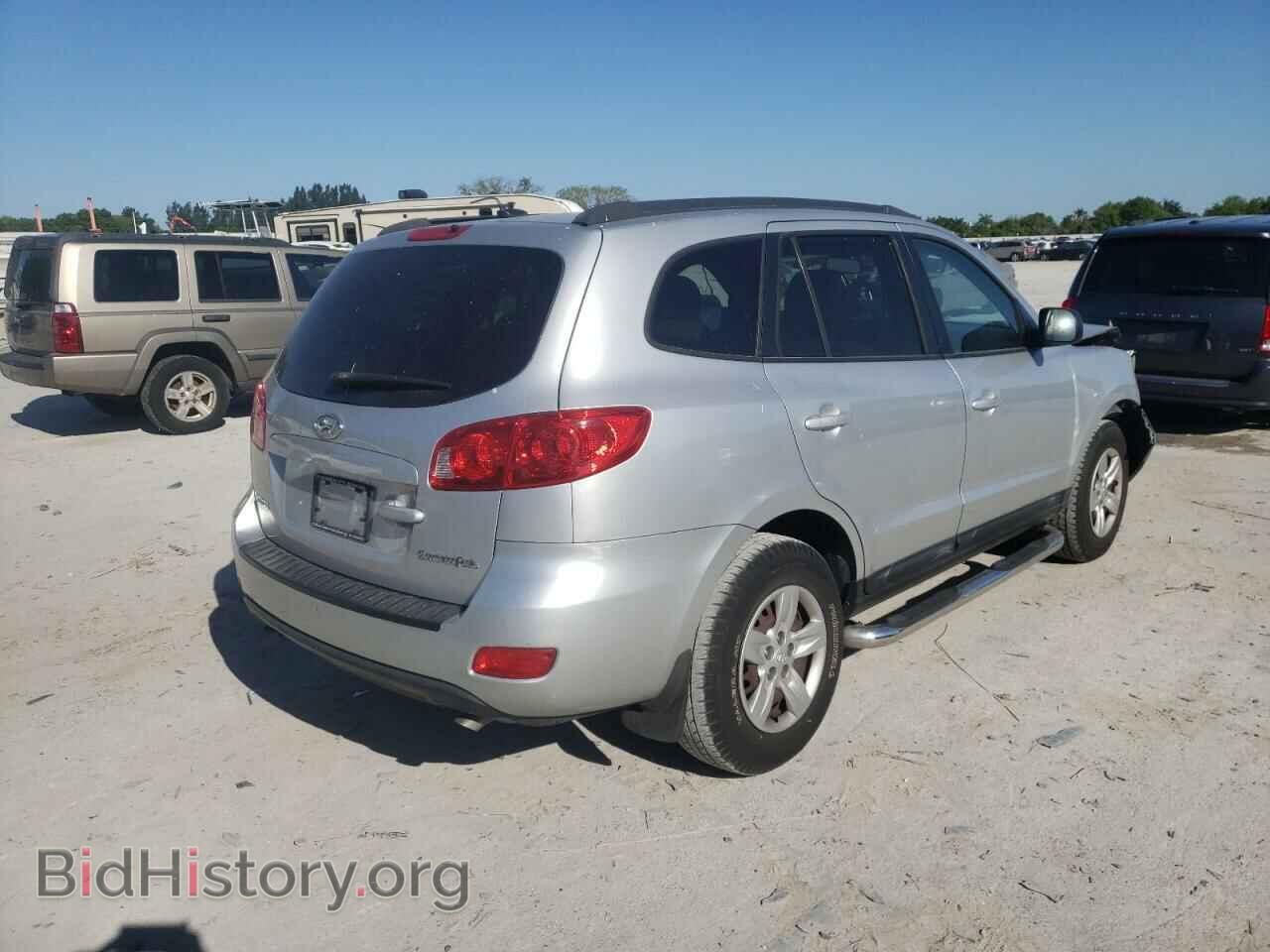 2009 HYUNDAI SANTA FE - VIN: 5NMSG13D49H251612 - Фото 4