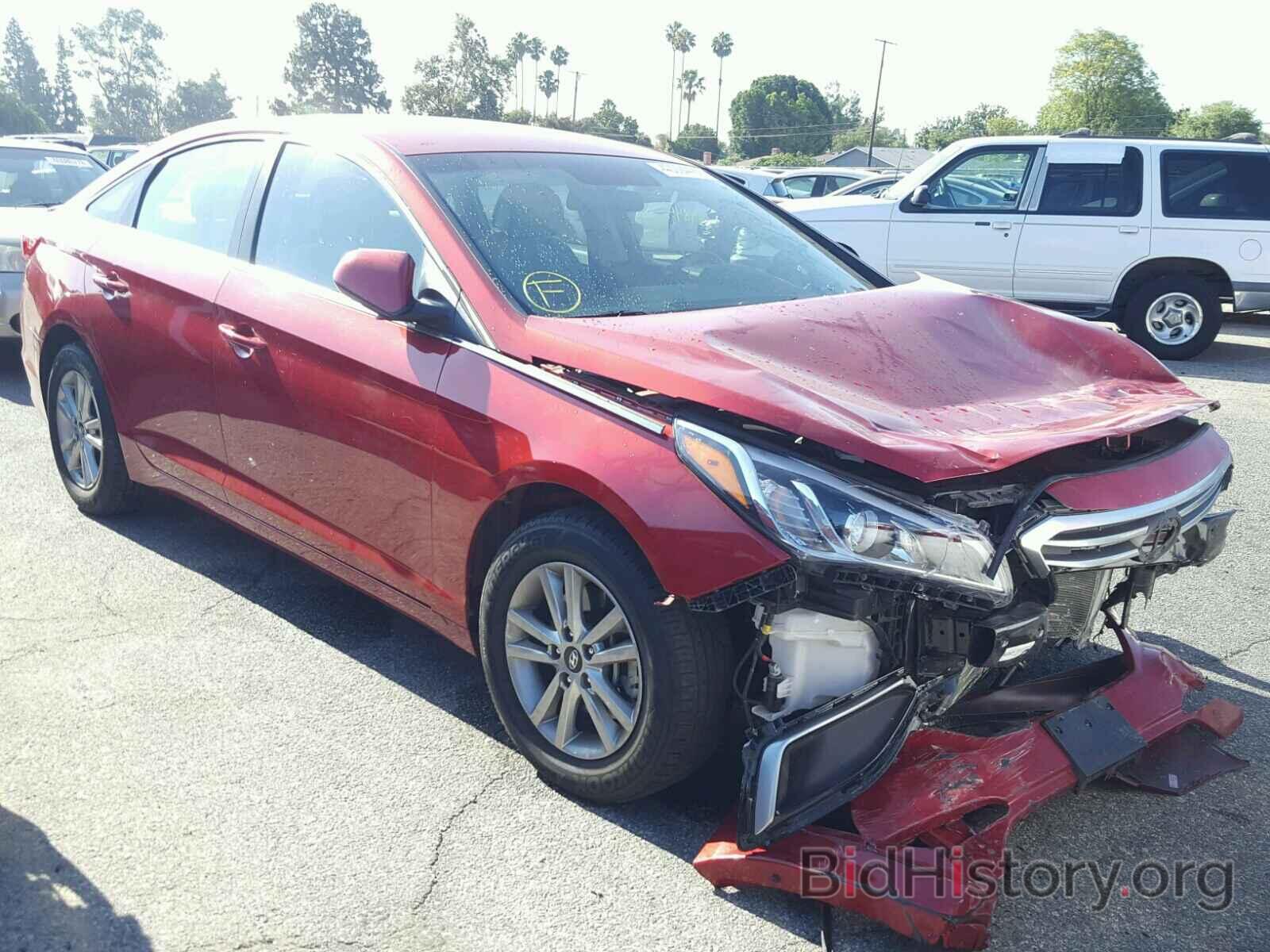 Photo 5NPE24AF8HH491796 - HYUNDAI SONATA 2017