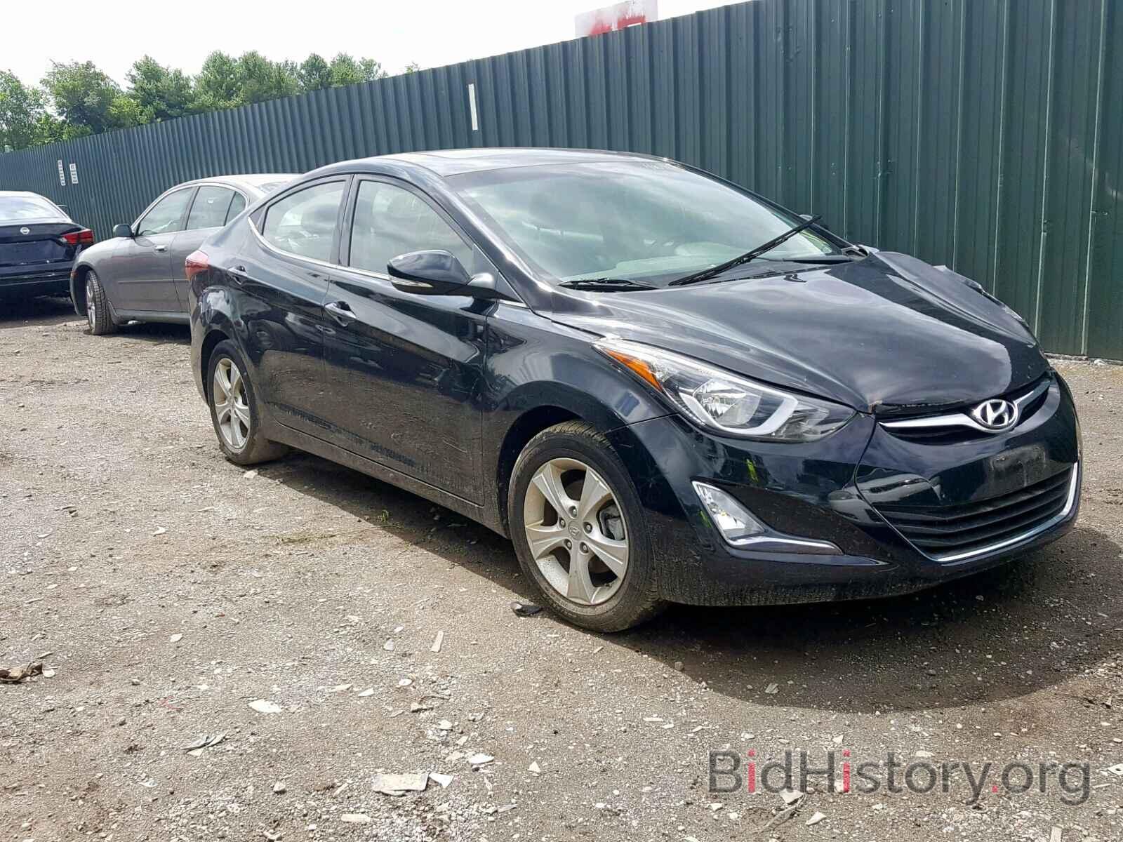 Photo 5NPDH4AE8GH770021 - HYUNDAI ELANTRA 2016