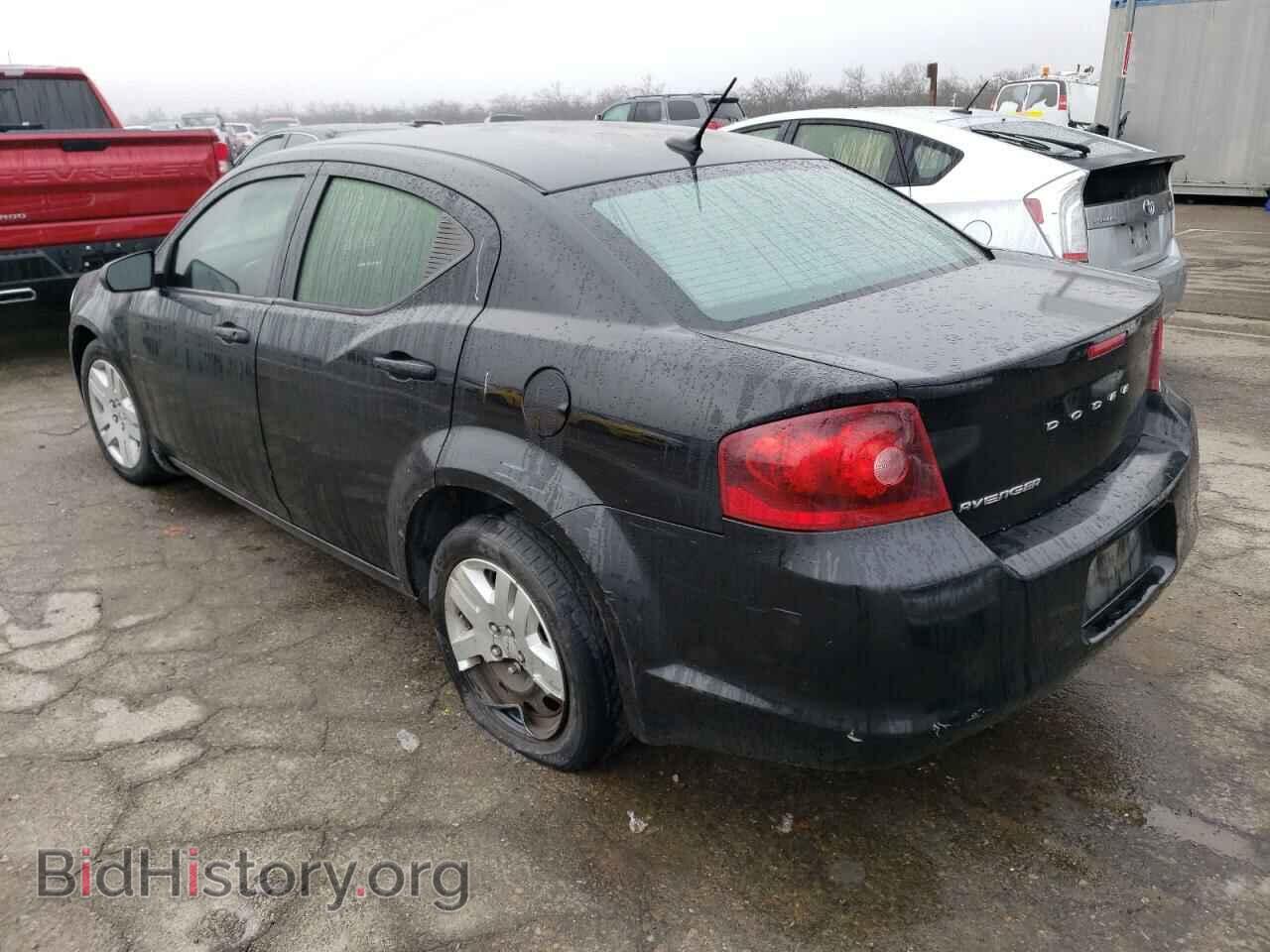 2014 DODGE AVENGER - VIN: 1C3CDZAB1EN154401 - Фото 2